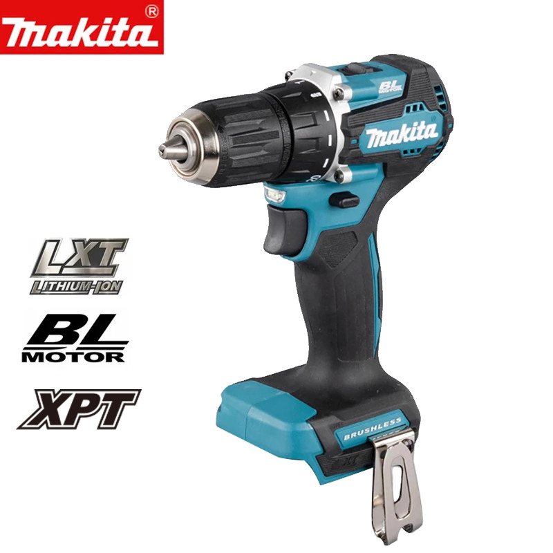 Makita DDF487 Bor Driver Tanpa Kabel 18V LXT Motor Tanpa Sikat Kompak Torsi Besar Baterai Lithium Ob