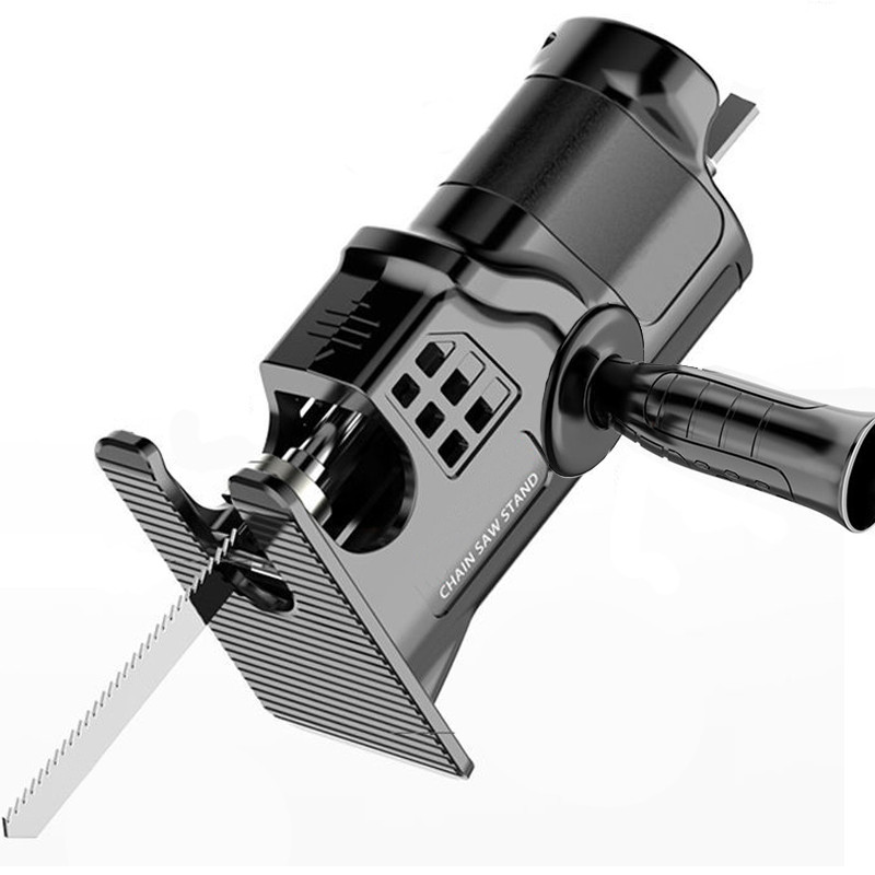 Kepala Konversi Obeng Gergaji Bolak-balik Adaptor Bor Listrik Ke Gergaji Listrik Peralatan Kayu Ruma