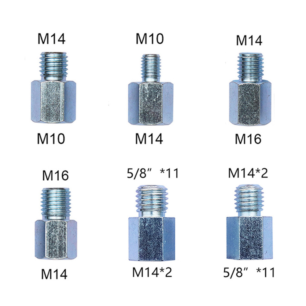 M10 Ke M14 Ke M16 Ke 5/8 Sudut Penggiling Adaptor Benang Pemoles Konektor Antarmuka Konverter Sekrup