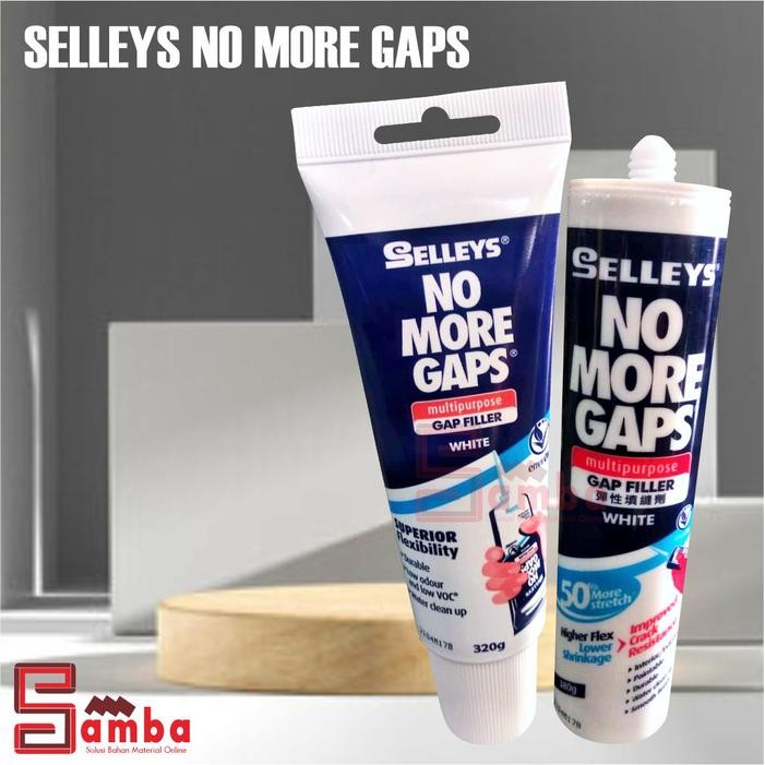 TERLARIS SELLEYS NO MORE GAPS MULTIPURPOSE CRACK FILLER PENUTUP RETAK TEMBOK SALE