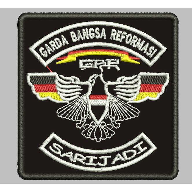 BCP-315 PATCH BORDIR GARDA BANGSA REFORMASI SARIJADI GBR LOGO/AKSESORIS