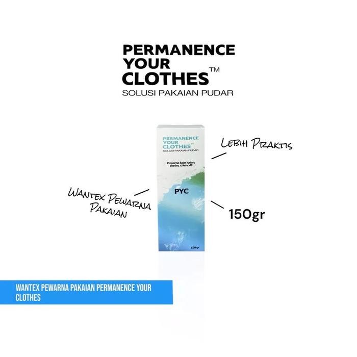 Pewarna Pakaian Wantex Premium Permanence Your Clothes - Wantek pakaian Permanen Jeans Jaket Hoodie