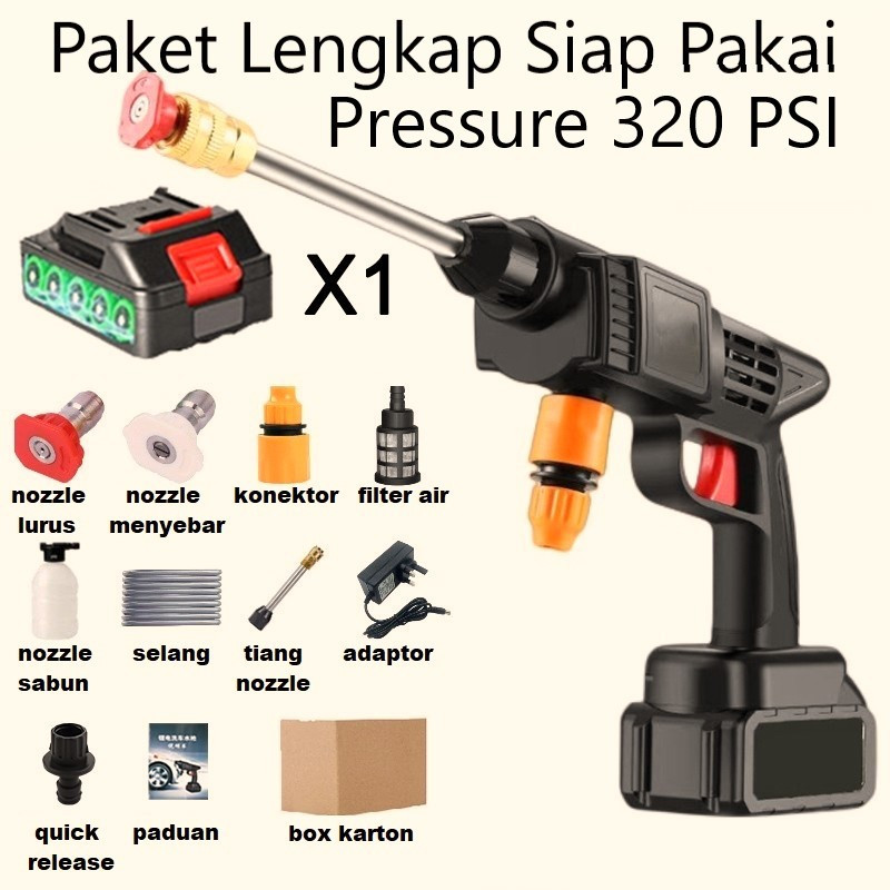 ALAT CUCI MOTOR MOBIL JET CLEANER TEKANAN TINGGI AC POMPA STEAM MESIN CUCI STEAM MINI PORTABLE