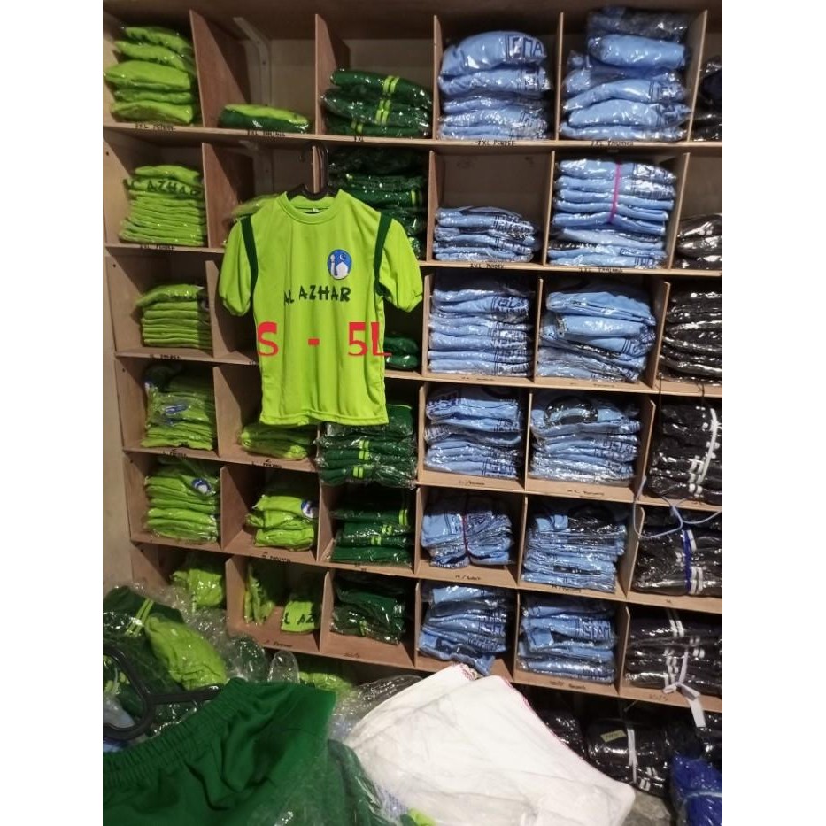 SERAGAM SD AL AZHAR" STELAN OLAH RAGA LAKI" UK XS - 10 L