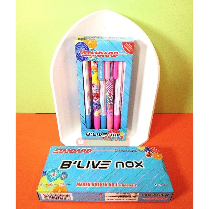 

PEN STANDARD BLIVE NOX / PULPEN CETREK B'LIVE 0.3mm ISI 12