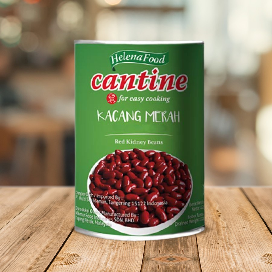

KACANG MERAH DALAM LARUTAN SIRUP Cantine Red Kidney Beans 425 g (beli banyak lebih hemat)
