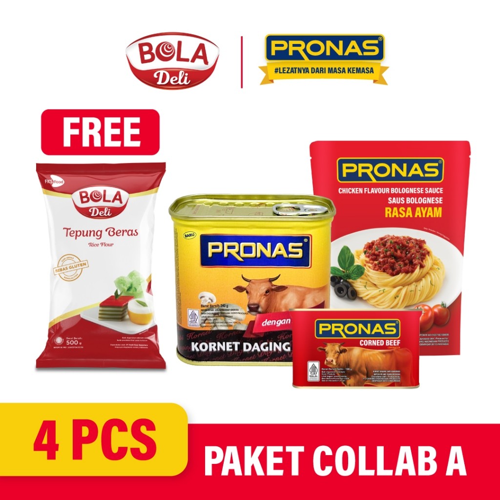 

Paket Collab A Pronas X Bola Deli