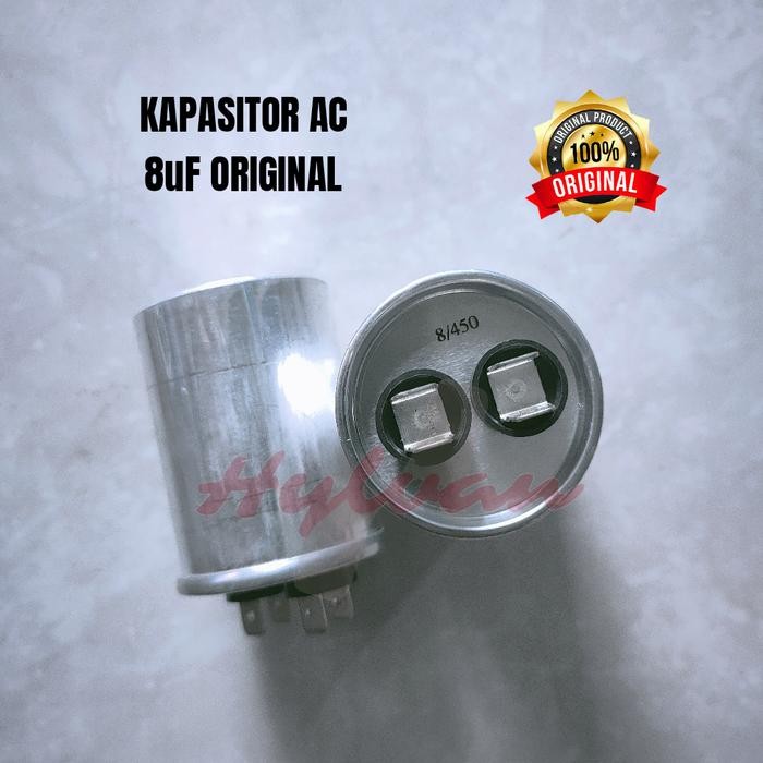 Kapasitor Ac Daikin 1/2 Pk 8Uf Original