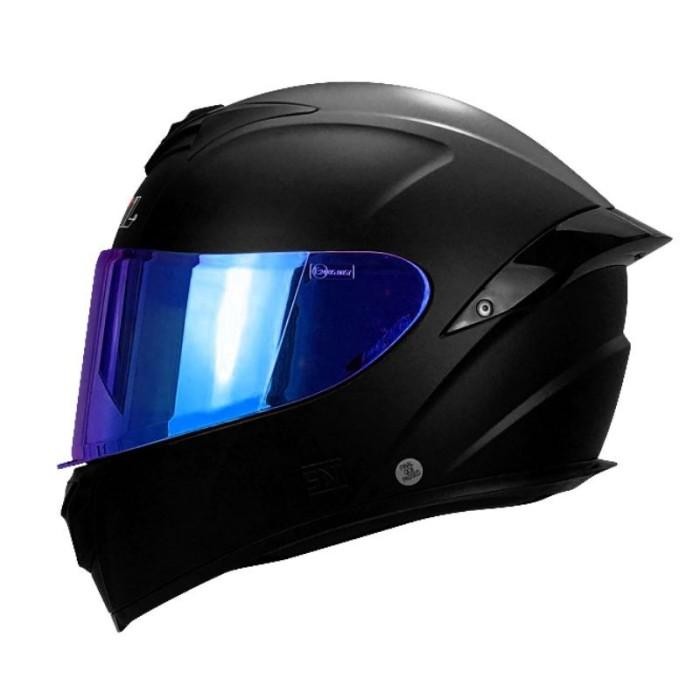 Helm Snail FFS2 Visor Blue