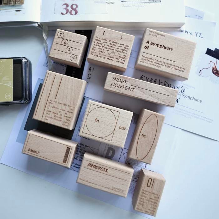 

Tkj - Two Raccoons Index Rubber Stamp