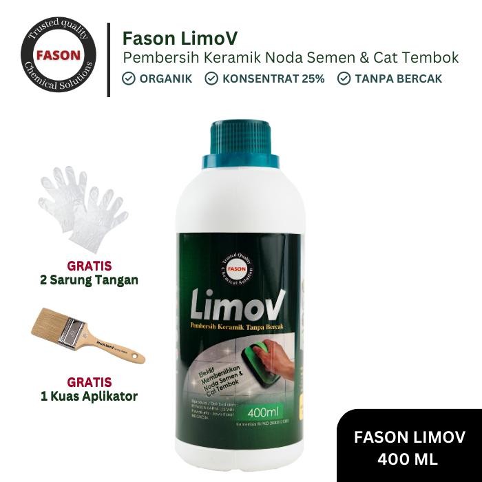 Pembersih Keramik Noda Semen Fason Limov 400ml