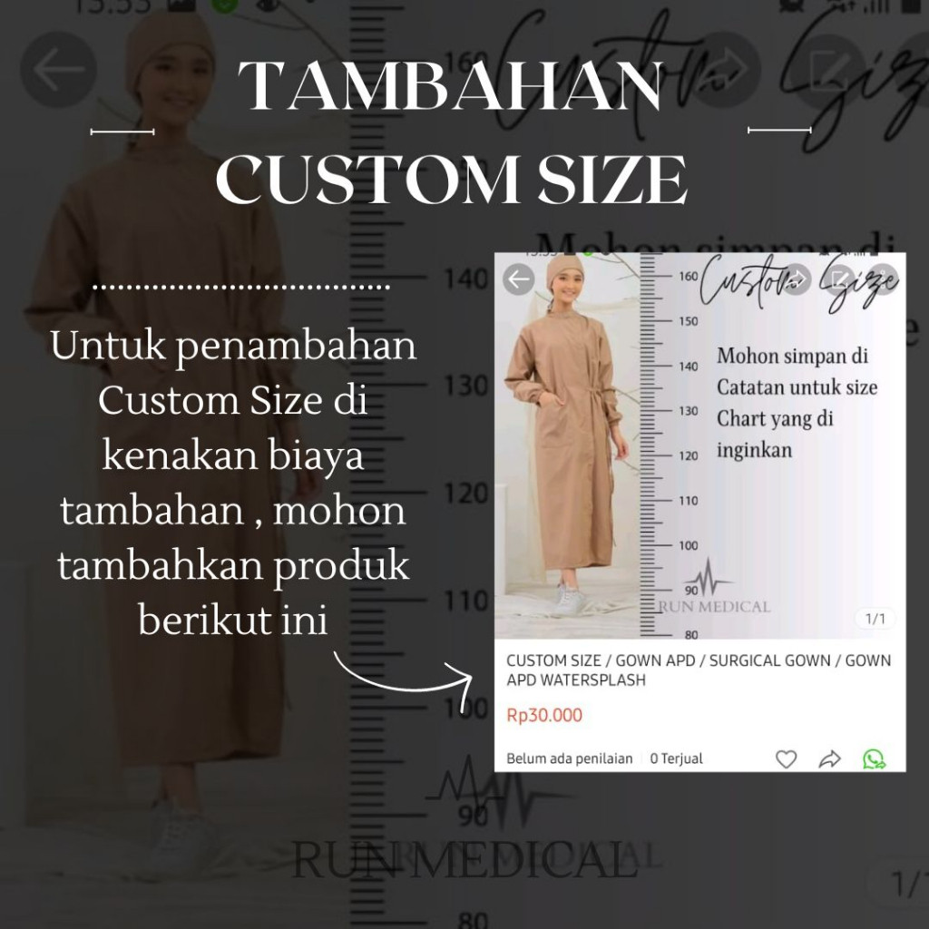 APD GOWN SURGICAL / GOWN HOODIE A-LINE / GOWN SURGICAL WATERPROOF / GOWN APD / GOWN