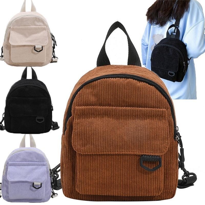 Mini Backpack Women Small Shoulder Bag Teenage Girls Multi-Function Small Bagpack Female Phone Pou
