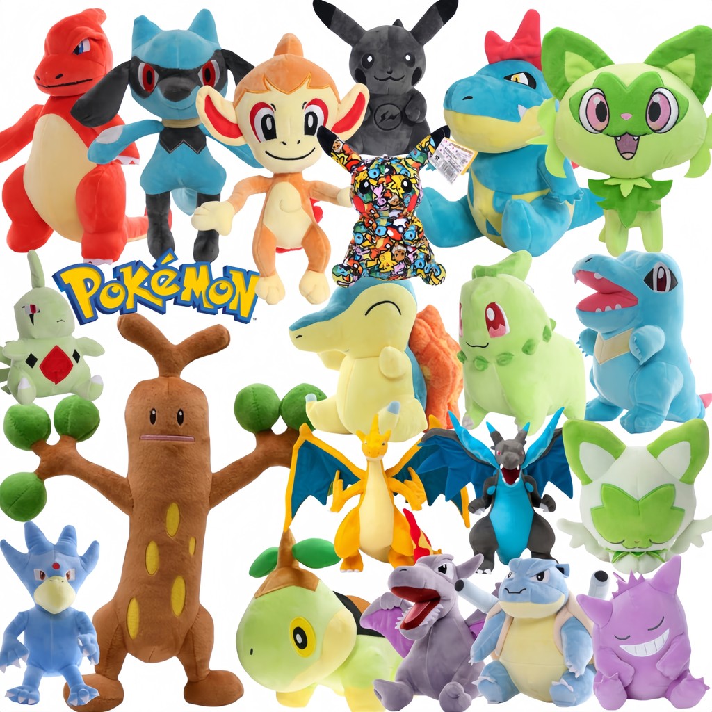 Pokemon Sudowoodo Plush Toys Sprigatito  arizard Cyndaquil  im ar Turtwig Gengar Claw Ma ine