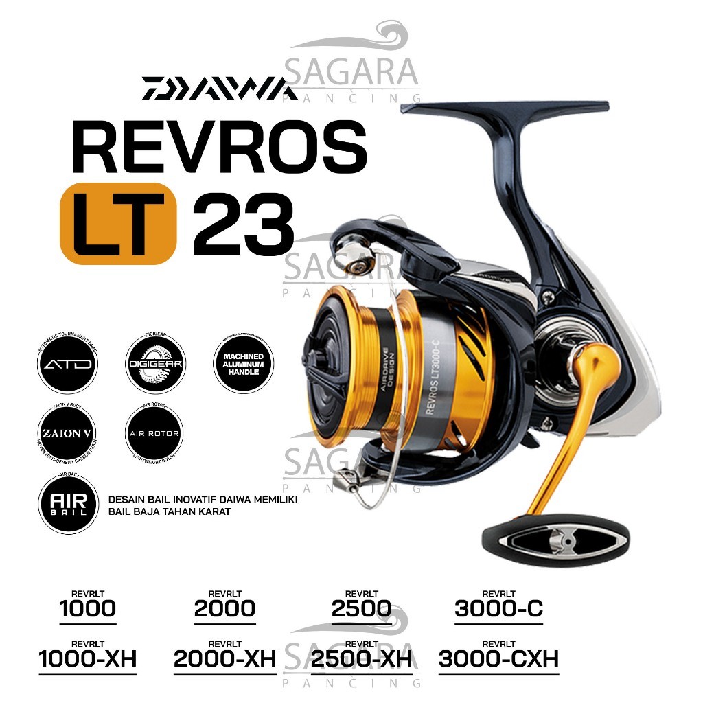 Reel Daiwa Revros LT Reel Ultra Light Reel UL Reel Pancing Spinning