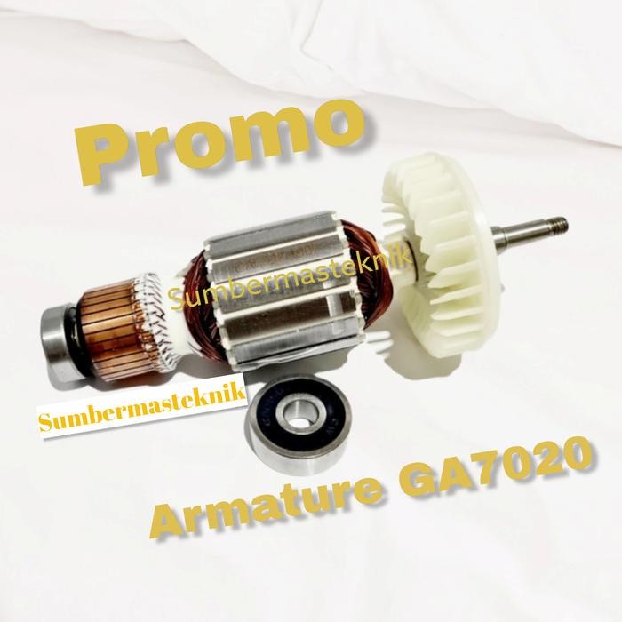Laris Armatur Angker Makita Ga7020 Armature Gerinda Makita 7" Ga 7020
