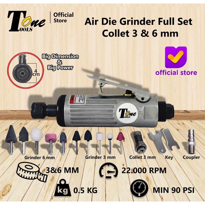 Air Die Grinder / Grinder Angin / Gerinda Tuner Angin / Gerinda Botol