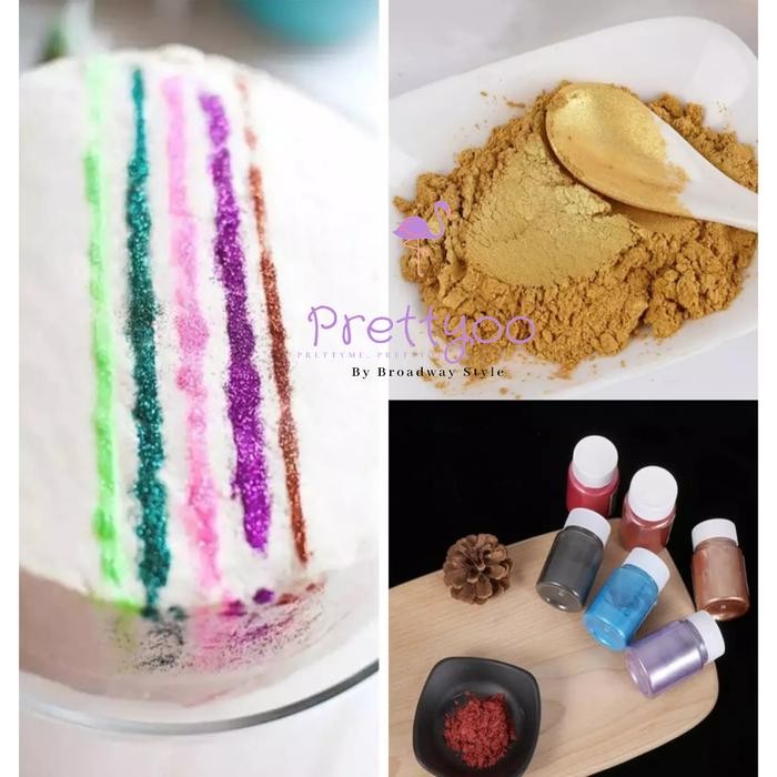 

G&C LUSTER DUST EDIBLE BESAR / GLITTER EDIBLE CAKE FONDANT FOOD GRADE
