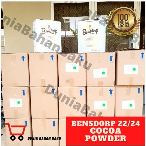 

G&C COKLAT BUBUK FAT 22/24 "QUEEN ANNA" BENSDORP 500 G /1 KG ORI 100%
