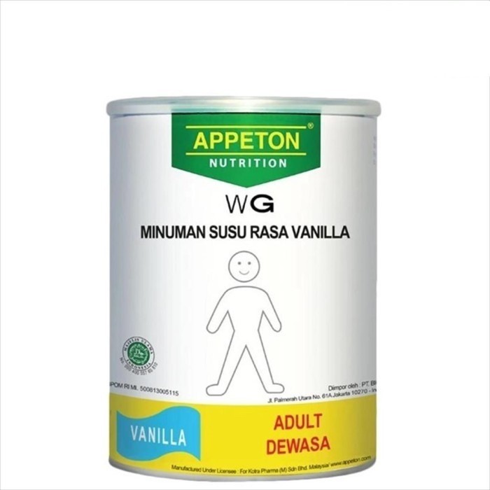 

Appeton Weight Gain Adult 450 gram Vanila