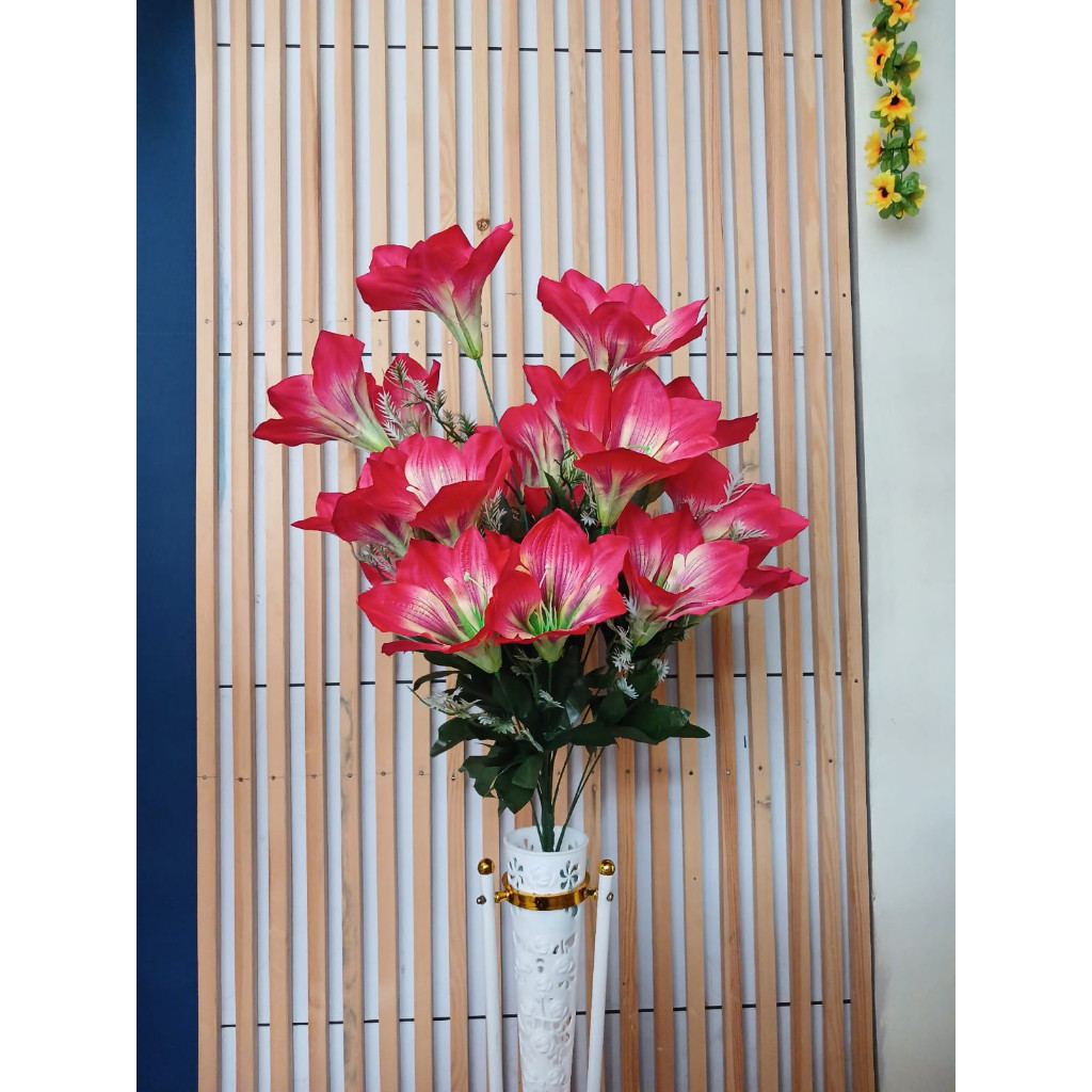 Bunga Amarillis Tanpa Pot Per Bucket 20 Cabang Bunga Amarillis Bunga Sudut Bunga Aron Hias Bunga