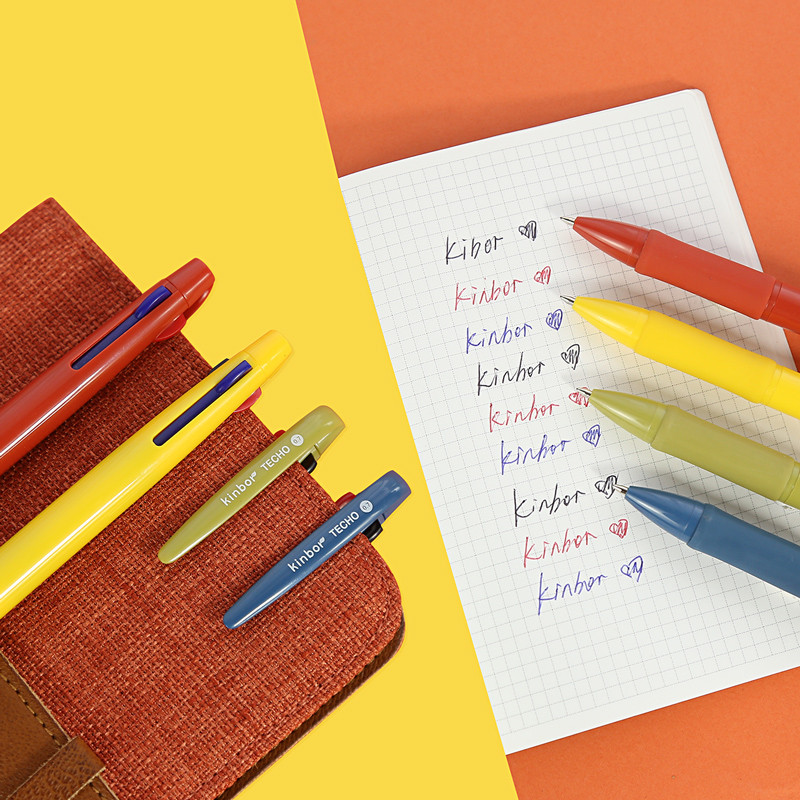 

Youpin Kinbor A6 Handbook Notebook With Multicolor 0.7Mm Ballpoint Pen Travel Diary Business Office