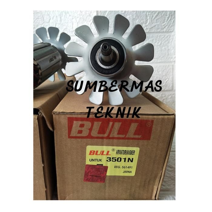 Banyak Dicari Armature Makita 3501 N Angker Mesin Groove Cutter Makita 3501N Bull