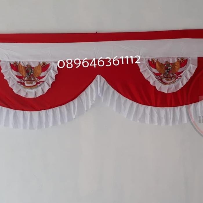

Flagers - Bendera Rumbai Merah Putih Garuda 5 Gelombang 5 Meter