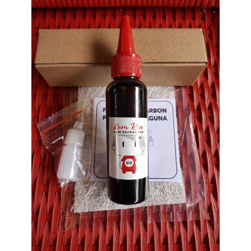 Bararoomkey_ Lem Perekat Serbaguna Lem Tangki Motor/Mobil Serat Carbon Fiber Atomizer Super Kuat