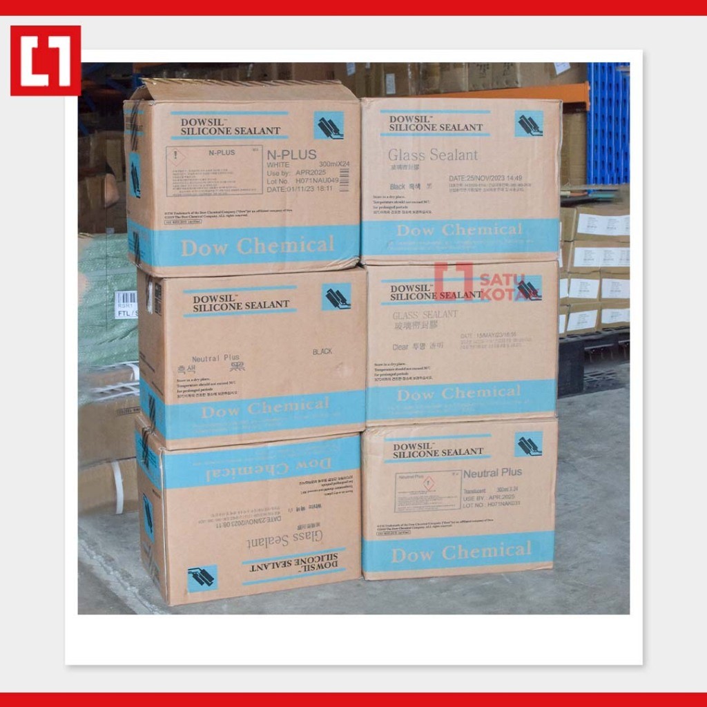 Bararoomkey_ Dowsil Glass Silicone Sealant Lem Kaca Aquarium Silikon Acetoxy Asam