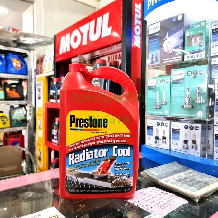 Prestone air radiator coolant 4 liter