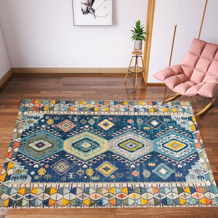 Best Karpet Lantai Polyester Uk 100 x 150cm/Karpet Lantai Polyester