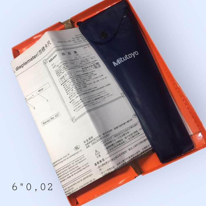 Sigmat/Jangka Sorong/Vernier Caliper 6" Mitutoyo - 0,02