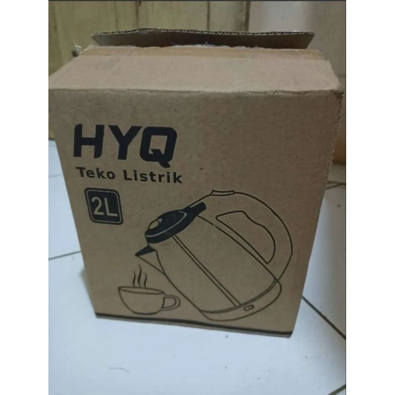 RB2233 Teko Listrik Pemanas Air HYQ Kapasitas 2,0 Liter Electric Kettle Otomatis Mati