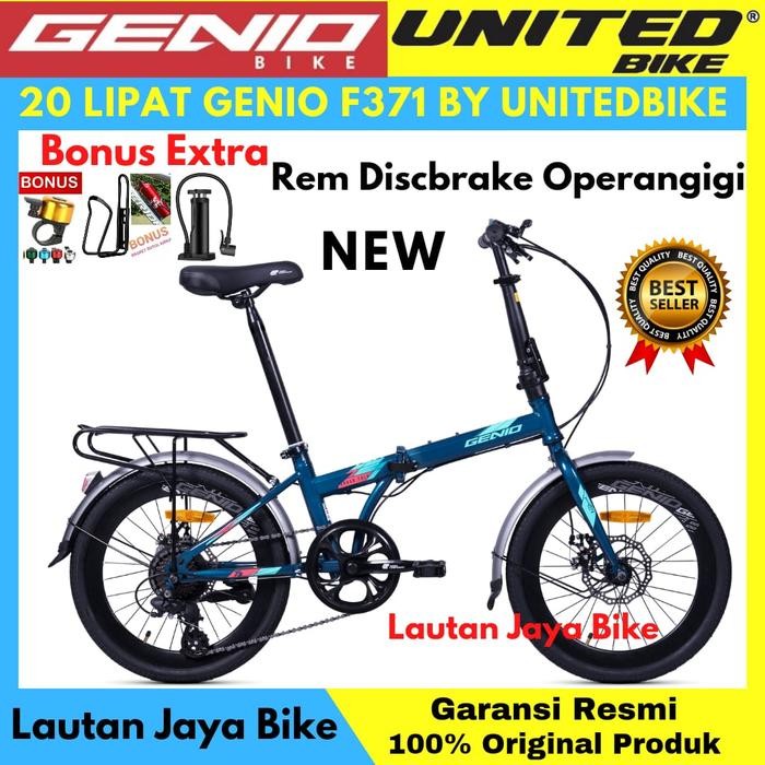 Sepeda Lipat 20 Genio F371 By United