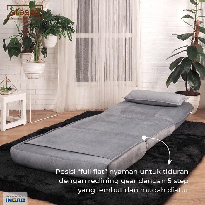 Atease Reclining Floor Chair by INOAC - Sofa Bed Lipat/Kursi Lantai Multifungsi gjah