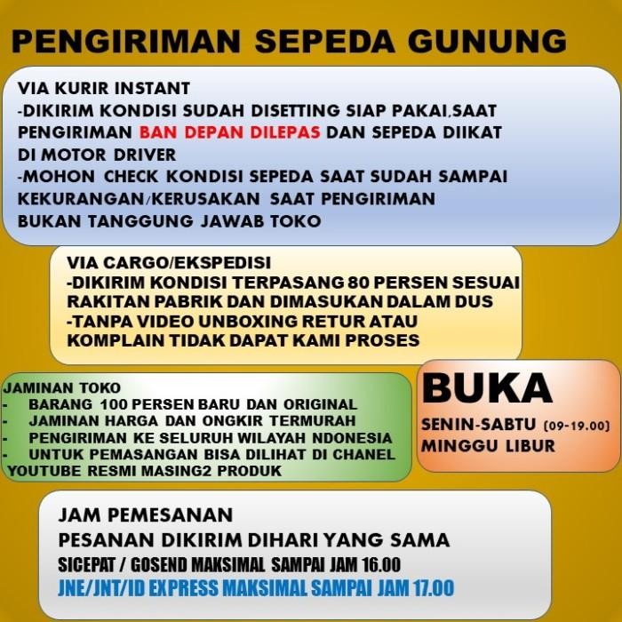 Terlaris Sepeda Gunung 27,5 Police Mtb Vancouver Y9 27 Sp New Design By Element Ongkir Termurah