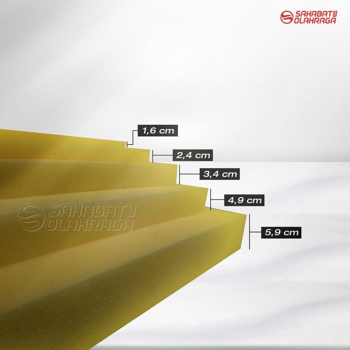 Busa Lembaran (Density 30)2mtr x 1mtr Yellow - Matras, Kasur, Furnitu gjah