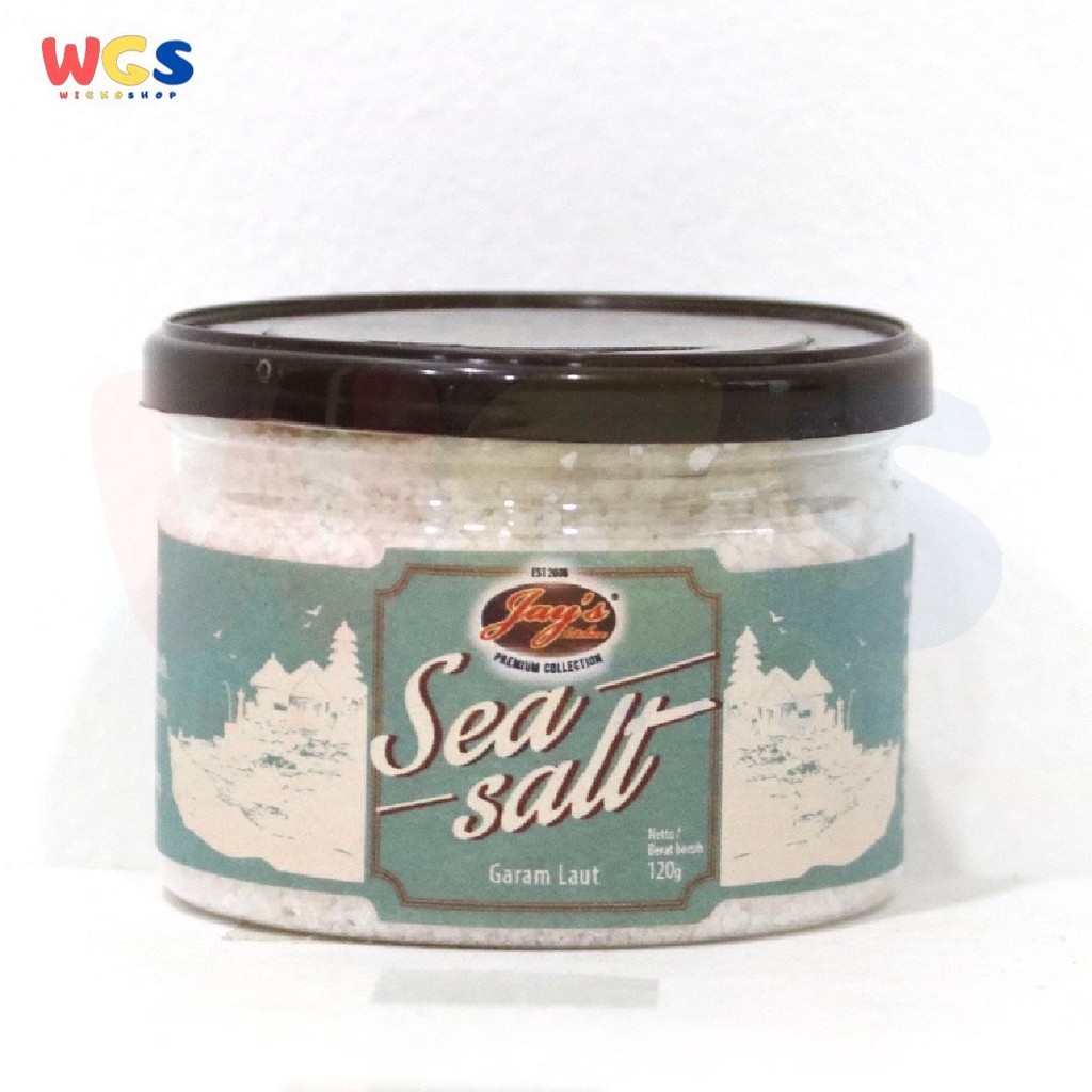 

READYY! Jay's Kitchen Jays Seasalt Original 120g - Garam Laut Asli