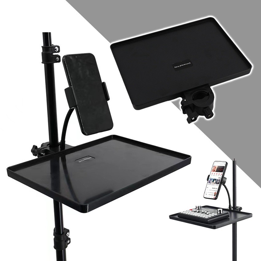 RB2233 Tripod Sound Card Tray Clamp Holder Dudukan Soundcard V8 V8s V10 - Tray Holder Sound Card