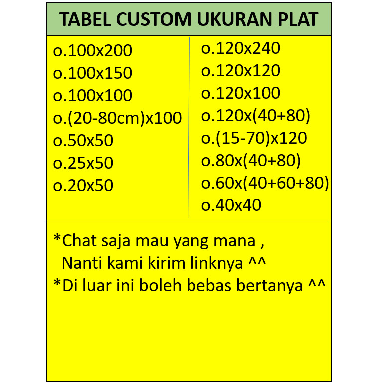 RB2233 Plat Ram Speaker - 50x100 - Lubang Kotak - Ram Grill Box Sound - Grill Speaker