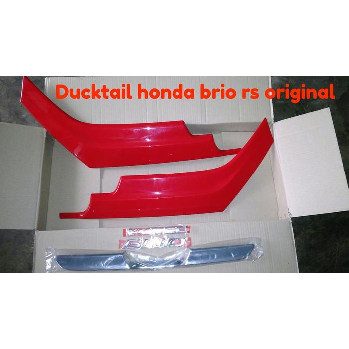 Ducktail Honda Brio Garansi Original Asli