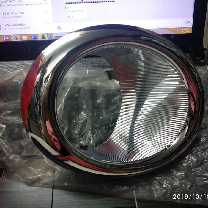 Chrome Foglamp Ayla 2022 Ke Bawah Ori Original Asli