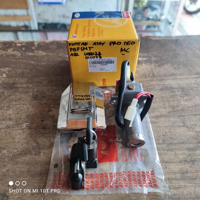 PREMIUM Kunci Kontak Assy Set Honda GL Max Pro Neotech Original Honda Aspira