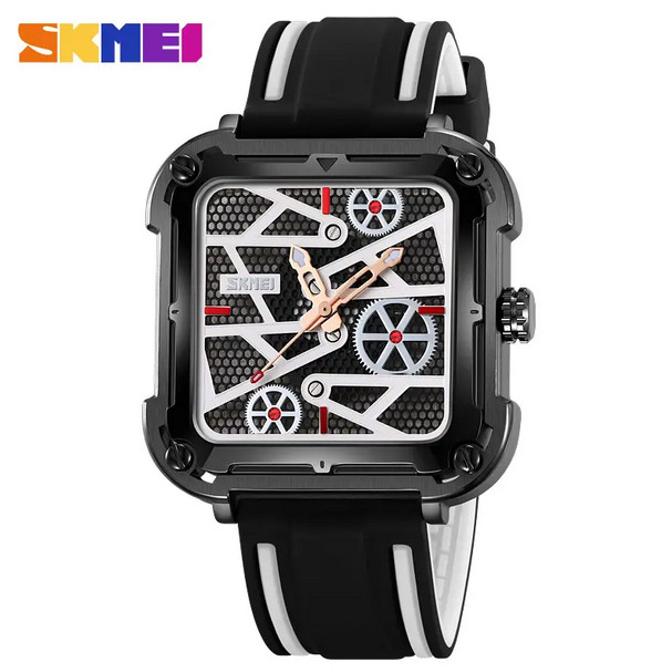 Jam Tangan Analog Pria Sporty Sporty Men's Analog Watch Warna Hitam