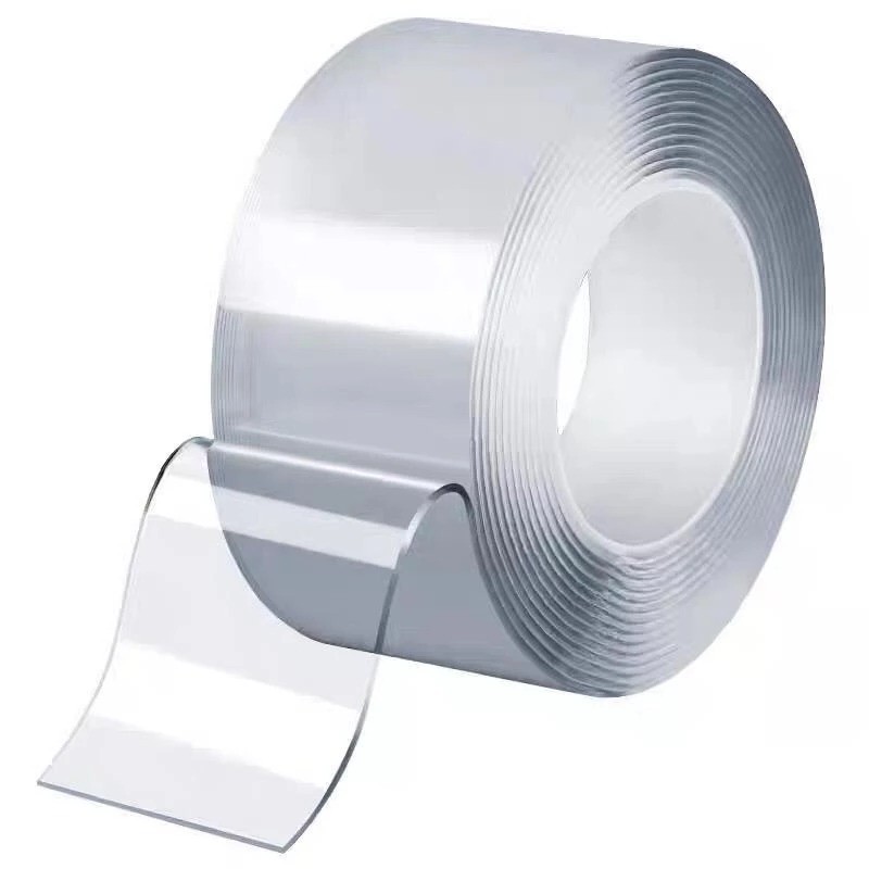 

Jual Double Tape Nano Selotip Bening 2 Sisi Serbaguna 1M, 3M, & 5M Double Tape Bening Tahan Air