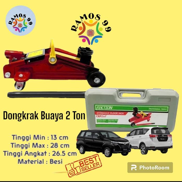PREMIUM Dongkrak Buaya 2 ton