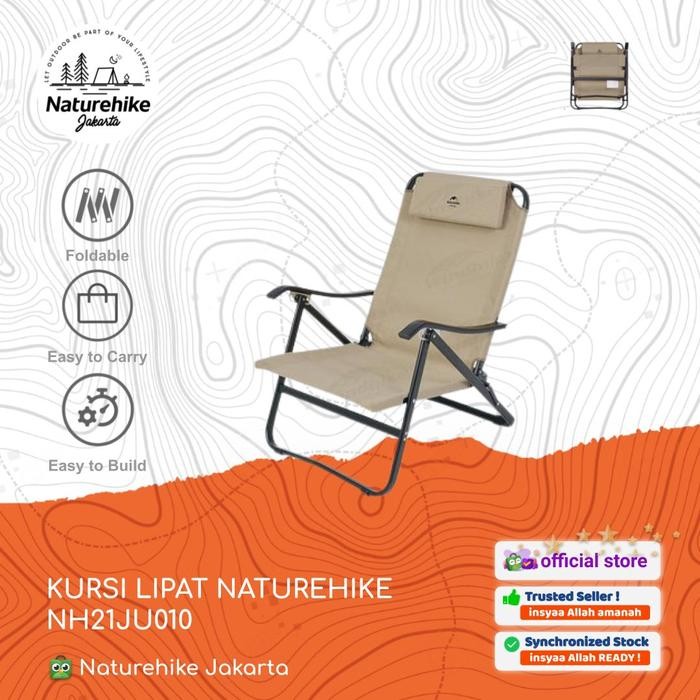 PREMIUM KURSI LIPAT NATUREHIKE NH21JU010 (TIPE 35)