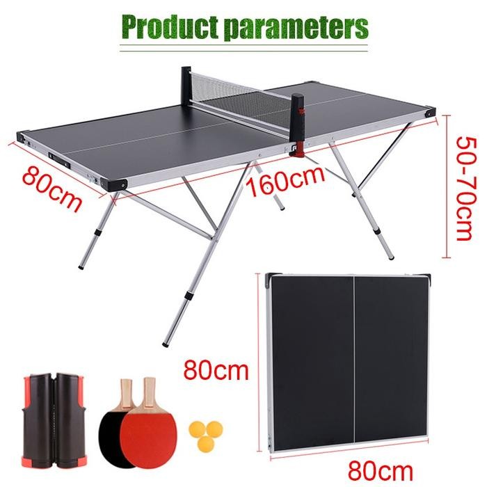 PREMIUM Meja Tenis Meja Untuk Digunakan Di Rumah / Meja Lipat Pingpong / Meja Tenis Meja Portabel