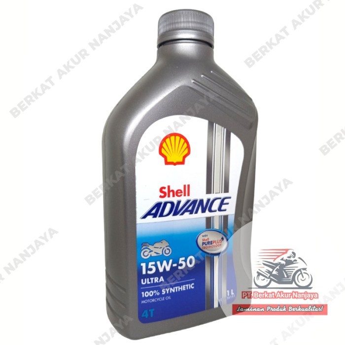PREMIUM Oli Shell Advance Ultra 15W 50 1L Full Synthetic Sport